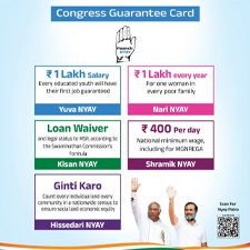 Elections Guarantee Cards Distribution